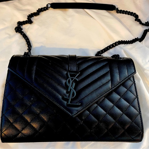 Yves Saint Laurent Handbags - Beautiful Yve Saint Laurent bag  - black with black hardware.